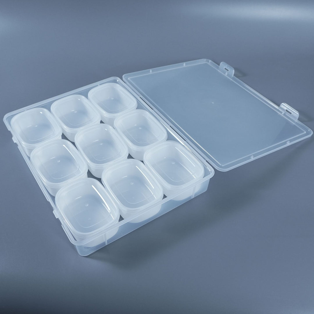 Multi-Functional Transparent Storage Box Bowlift