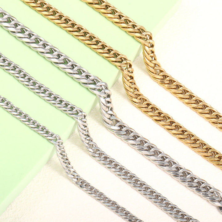 Bold Interwoven Chain Bracelet Bowlift