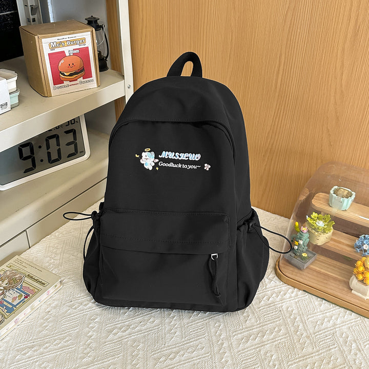 Cute Character-Embellished Backpack Bowlift 1791205378