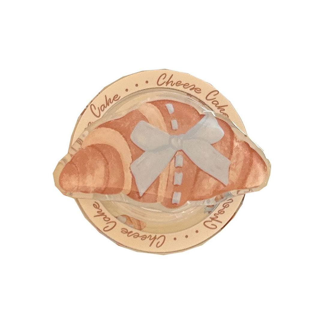 Smartphone Finger Holder in Croissant Design Bowlift