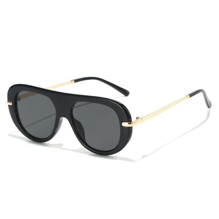 Futuristic Oversized Shield Sunglasses Bowlift