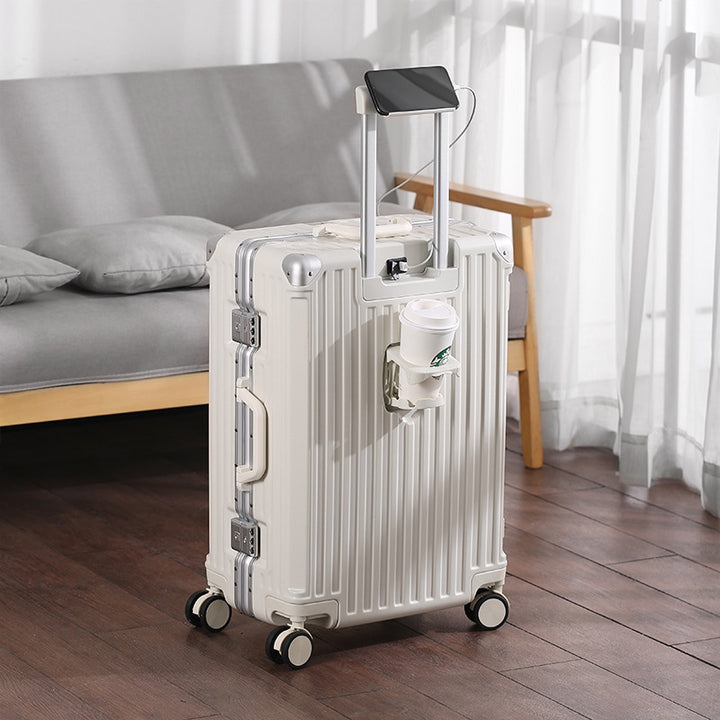 Unisex Sleek and Durable TSA-Friendly Hard Shell Carry-On Suitcase Bowlift