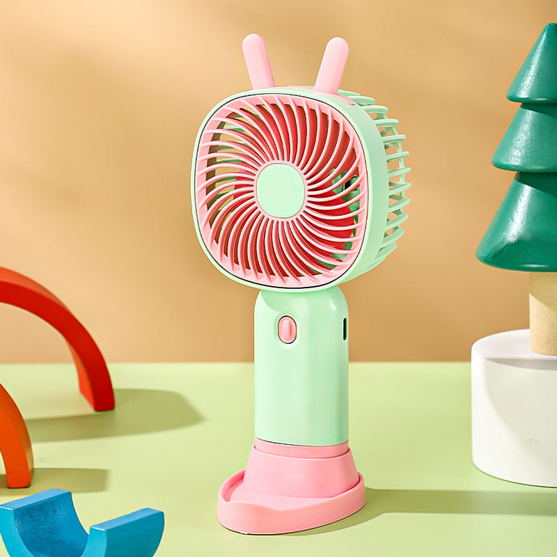 Ladies Portable Pet-Friendly Fan Bowlift