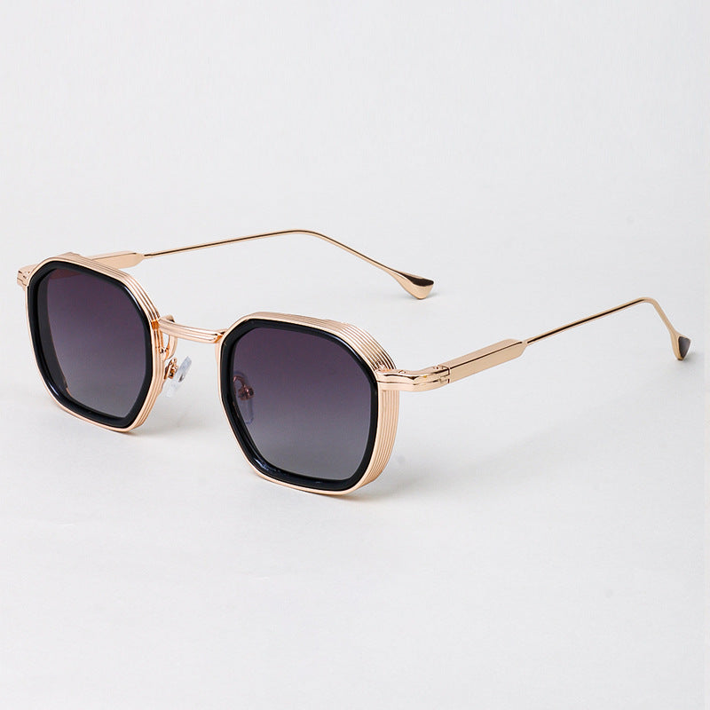 Ladies stylish sunglasses in modern octagonal design with high-quality polarized lenses Bowlift