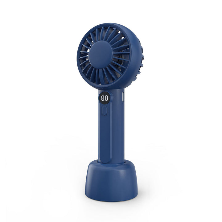 Unisex Handheld Digital Display Fan Bowlift