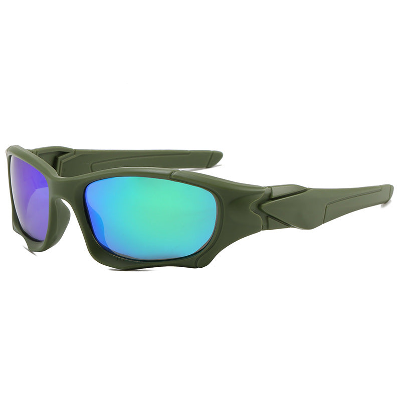 Performance Wraparound Polarized Sunglasses with UV Protection Bowlift