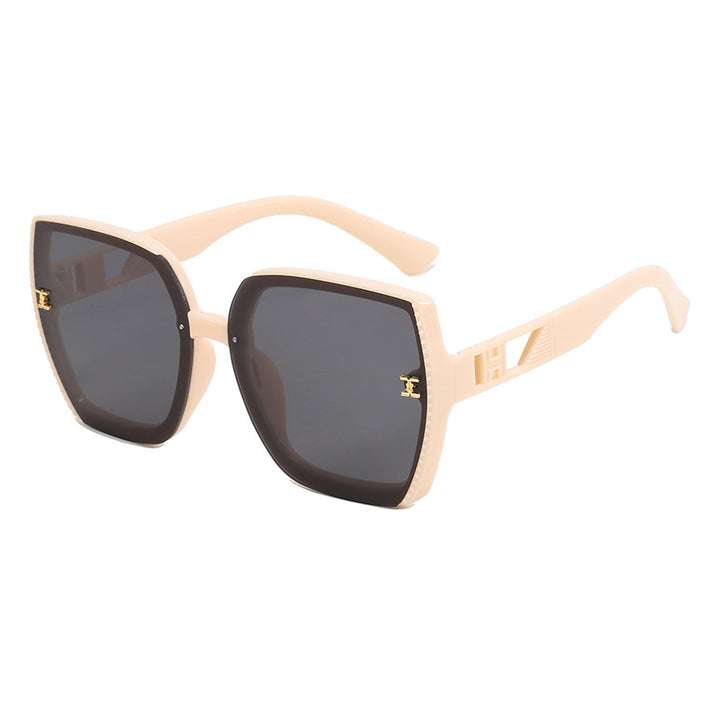 Ladies square sunglasses with high-quality frame and UV protection Bowlift