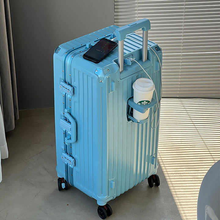 Premium Hard-Shell Travel Trolley Suitcase