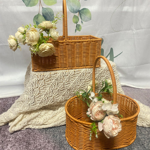 Handwoven Storage Basket Bowlift