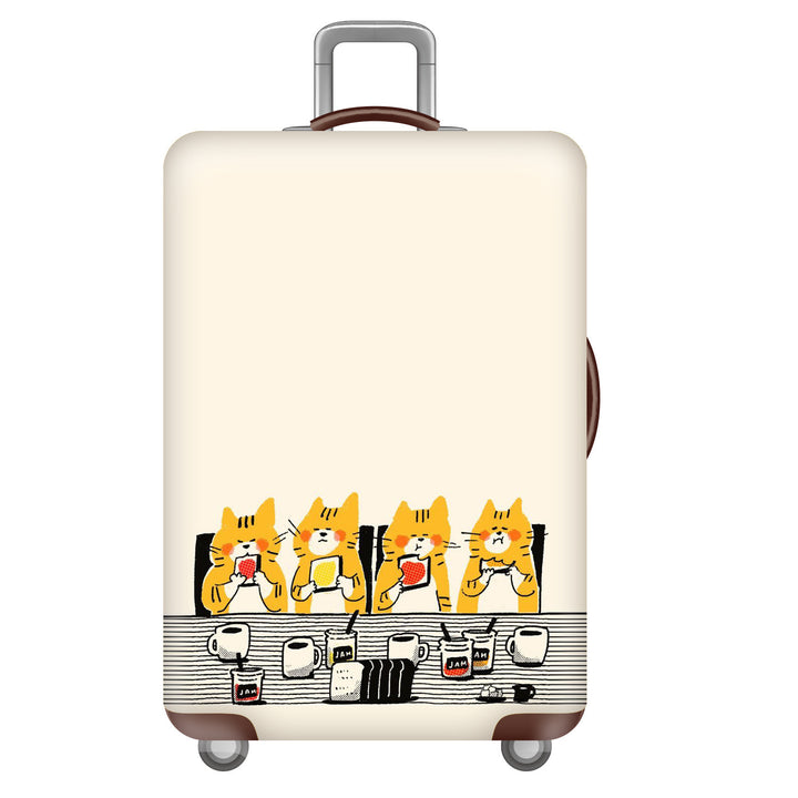 Women’s Hardshell Luggage with Creative Cartoon Design Bowlift