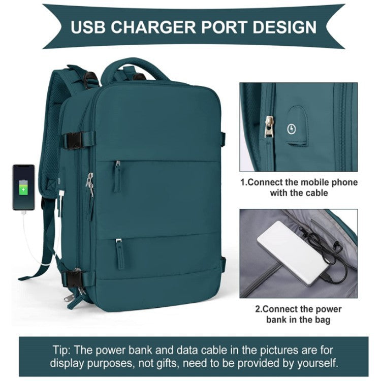 Practical travel bag with separate organizer Bowlift