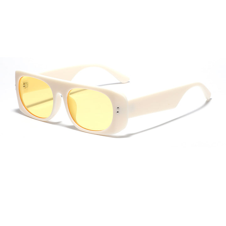 Women’s fashion sunglasses with transparent and geometric frame Bowlift