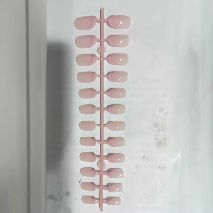 Natural Finish Press-On Nail Tips Bowlift