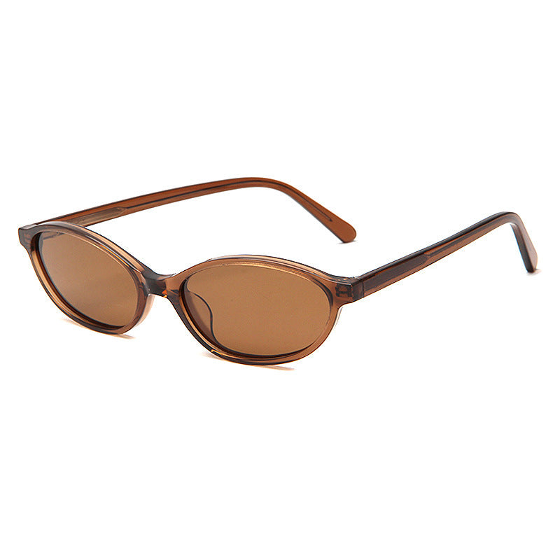 Women's sunglasses in fashionable vintage style with ergonomic frame Bowlift
