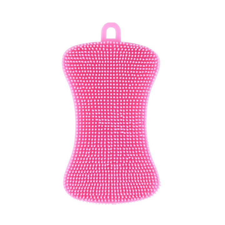 Silicone cleaning sponge with ergonomic design Bowlift