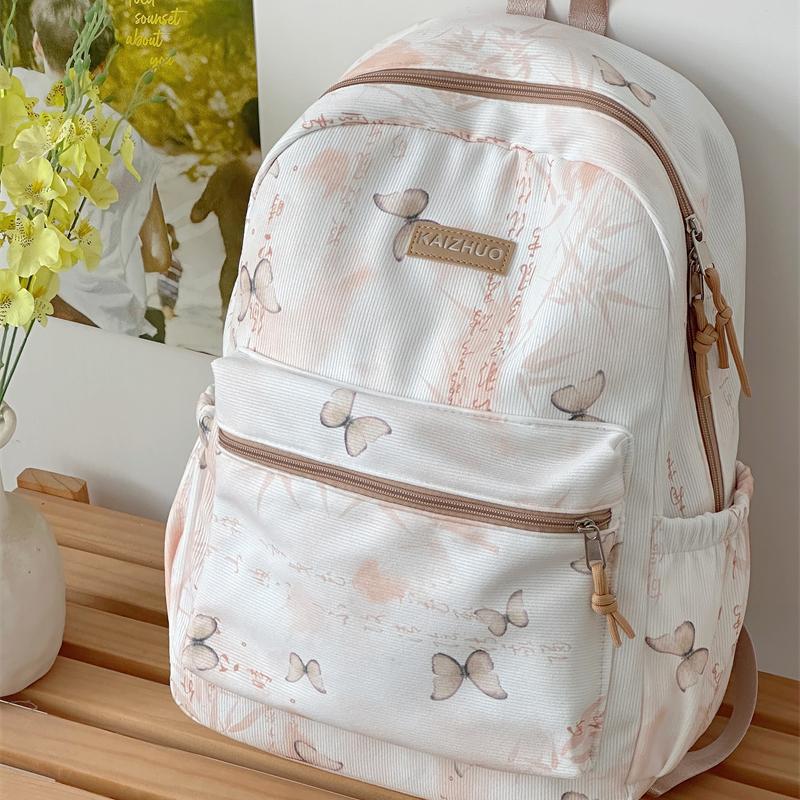 Artistic Graphic Print Backpack