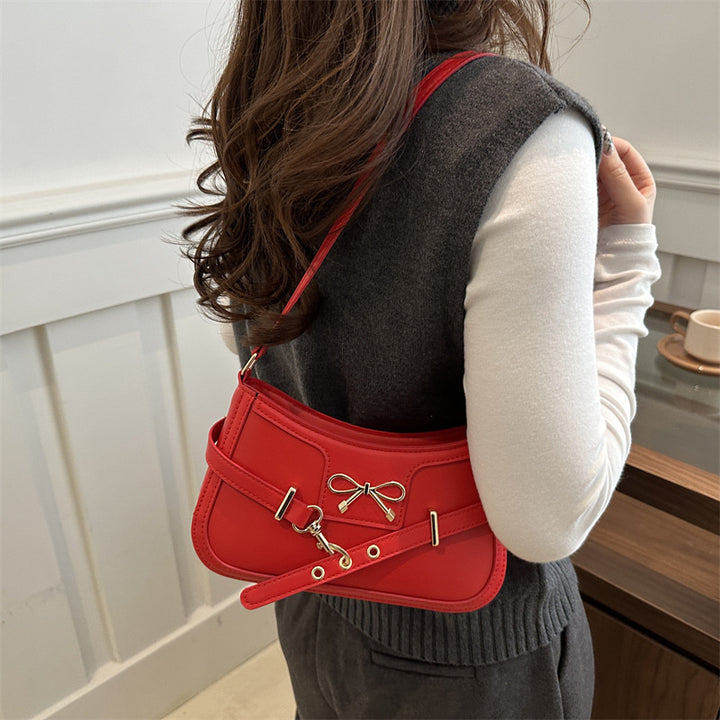 Elegant Bow Detail Crossbody Handbag Bowlift