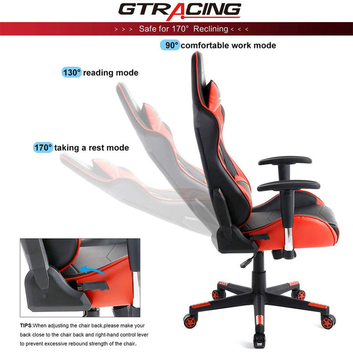 Ergonomic Gaming Chair Bowlift
