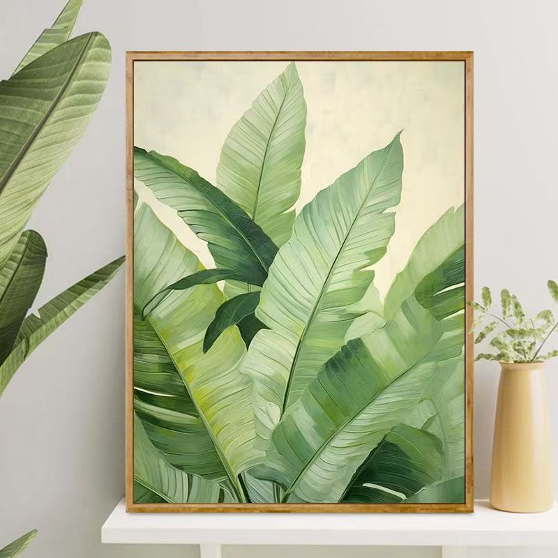 Tropical Leaf Canvas Artwork Bowlift