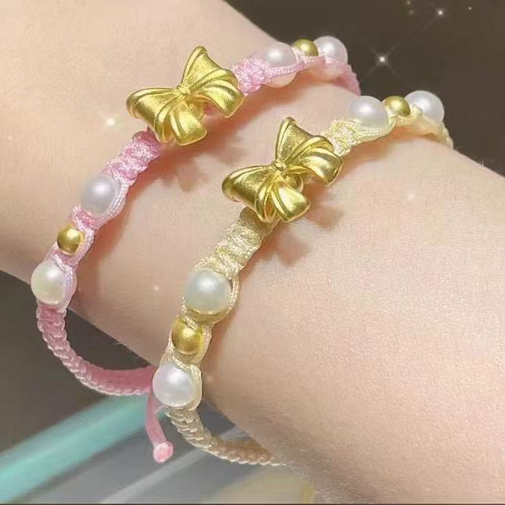 Adjustable Bow Charm Bracelet Bowlift 1788856994