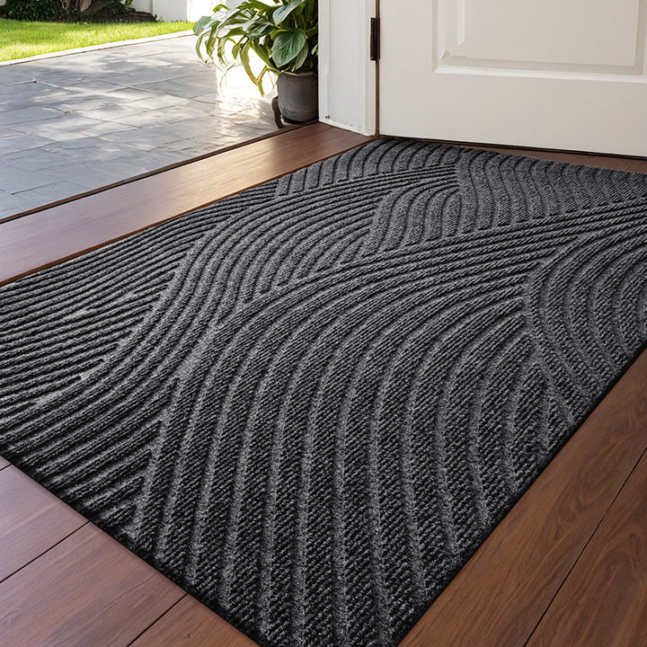 Indoor Textured Welcome Mat Bowlift