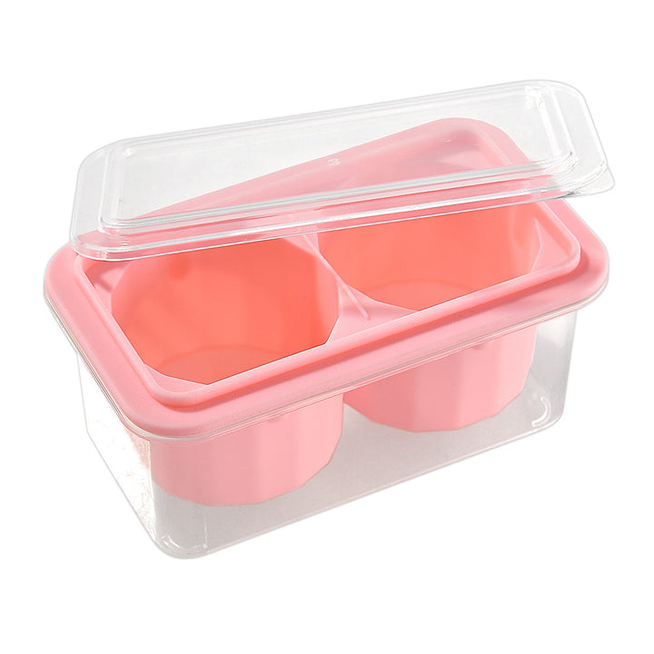 Silicone Ice Cube Tray with Practical Lid Bowlift