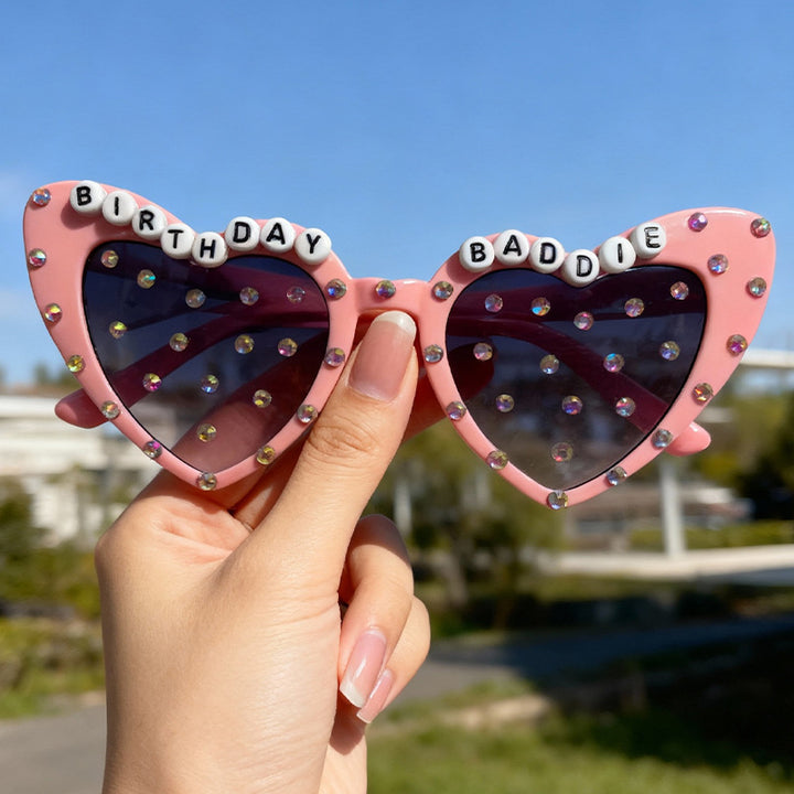 Heart-Shaped Statement Sunglasses Bowlift