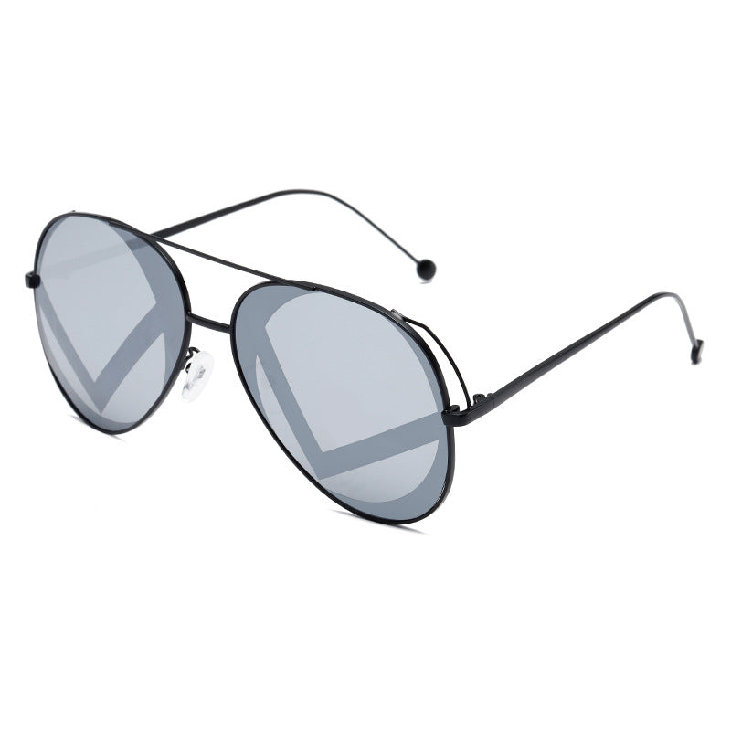 Ladies fashionable geometric sunglasses Bowlift