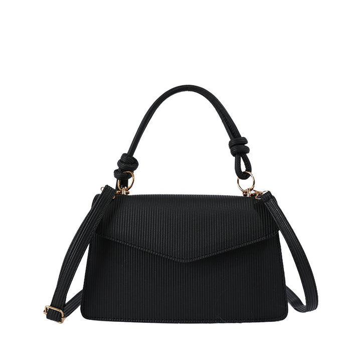 WoRibbed Texture Structured Handbag Bowlift