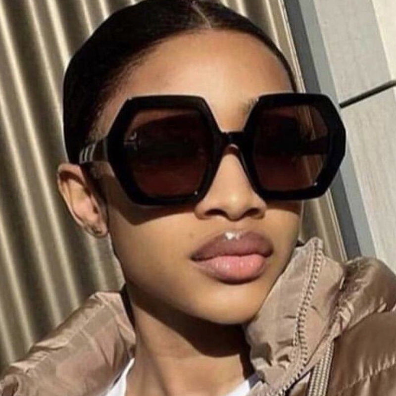 Women innovative hexagonal sunglasses Bowlift