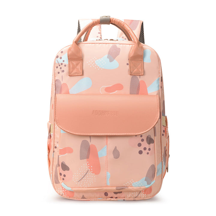 Cat Print Backpack Bowlift