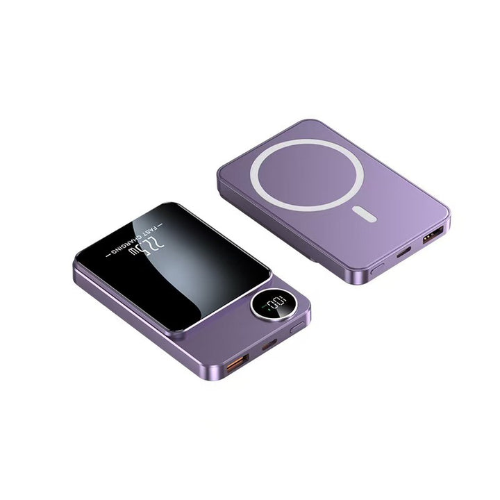 Powerbank with Fast Wireless Charger and LCD Display Bowlift