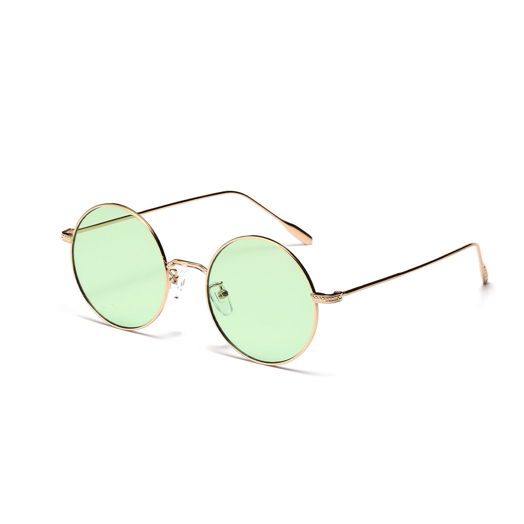 Women round fashionable sunglasses with glamorous frame Bowlift