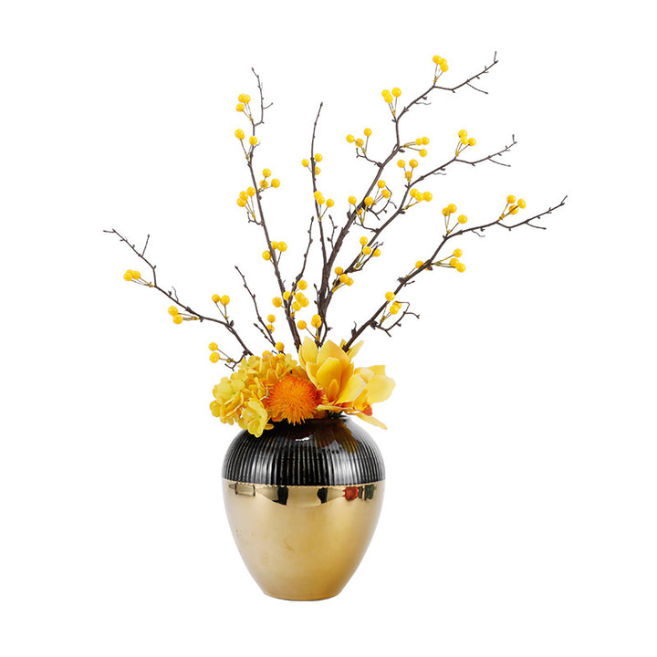 Decorative Floral Centerpiece Vase