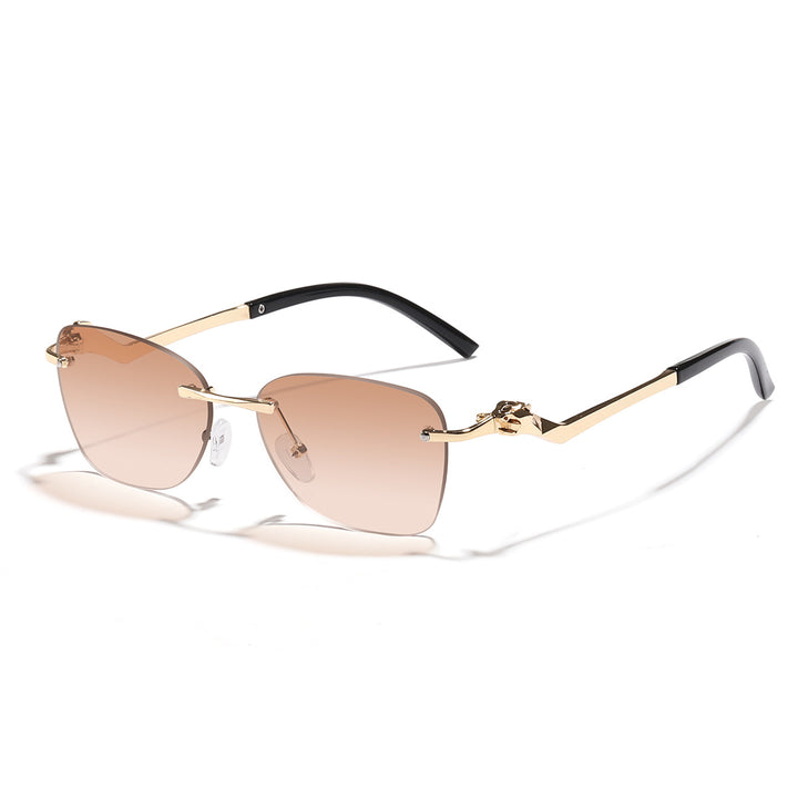 Women's fashionable sunglasses with stylish geometric accents Bowlift