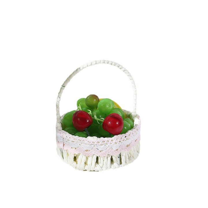 Women's Decorative Fruit Bowl with Art Ribbon Bowlift