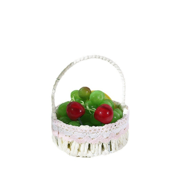 Decorative Woven Mini Basket Bowlift