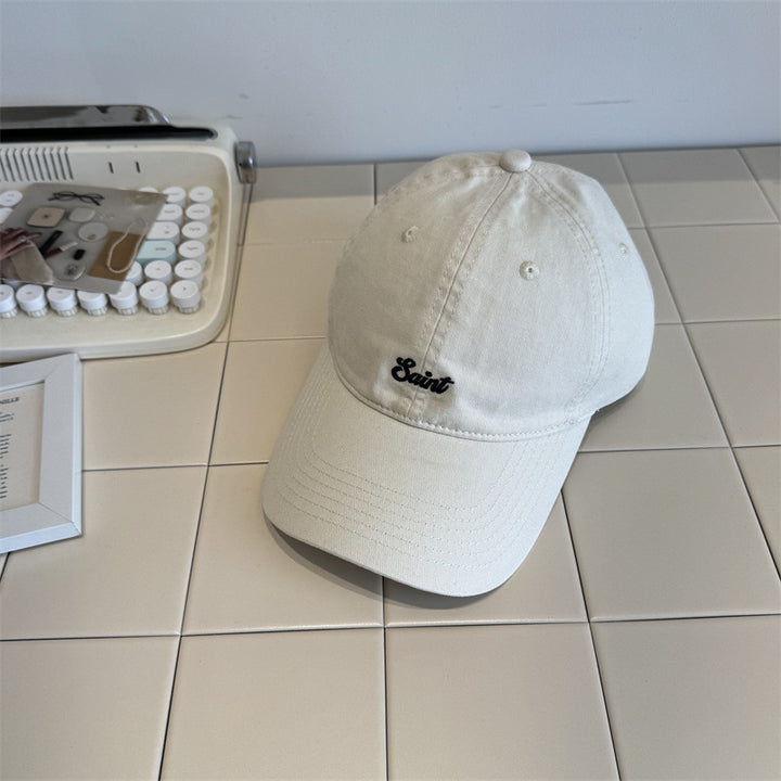 Women's Vintage-Inspired Casual Twill Cap Bowlift