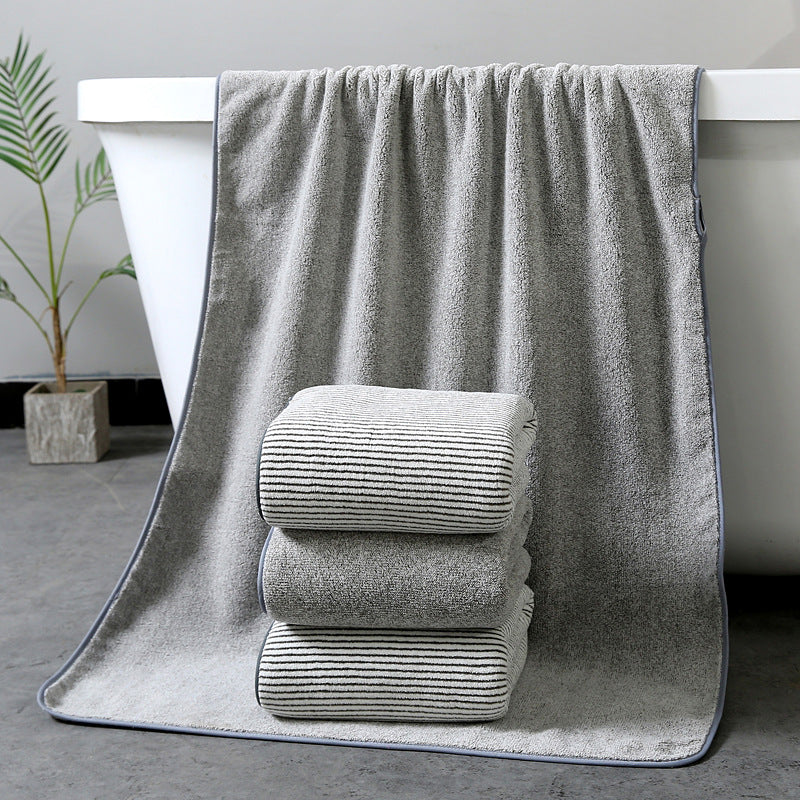 Terry Cleaning Cloth With Stylish Striped Pattern Bowlift