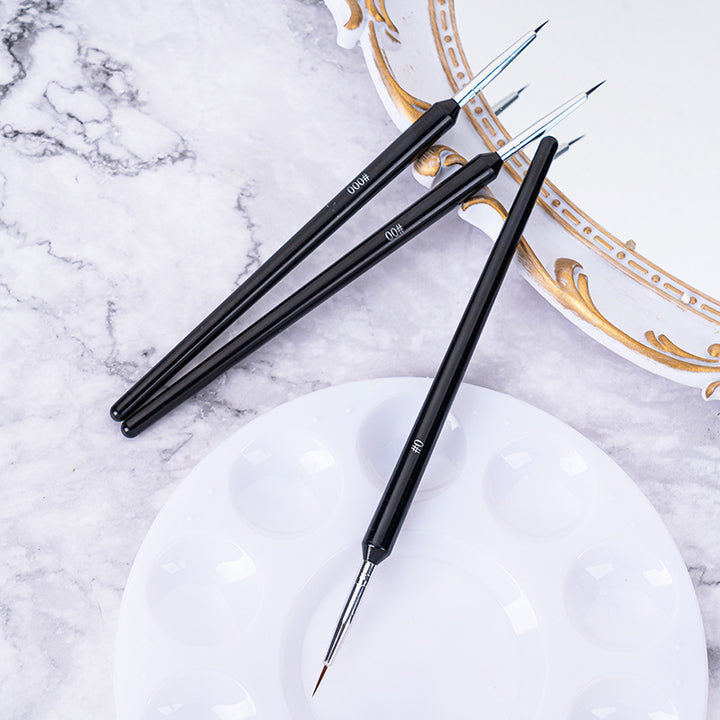 Fine Point Nail Art Detailing Brush Set Bowlift 1787460907