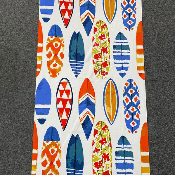 Beach towel with tropical flamingo design Bowlift
