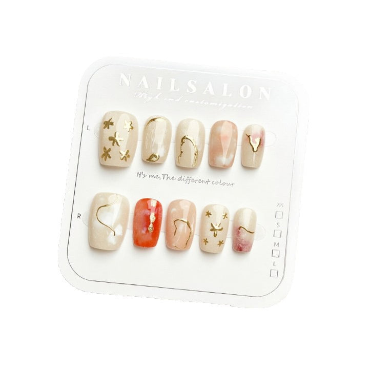 Exclusive Artificial Nails in Elegant Design Bowlift