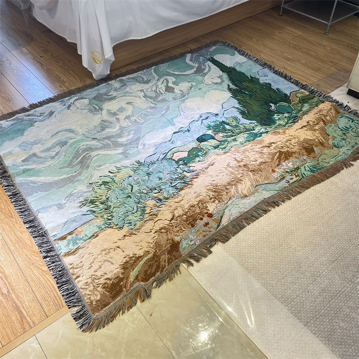 Artistic Decorative Throw Blanket