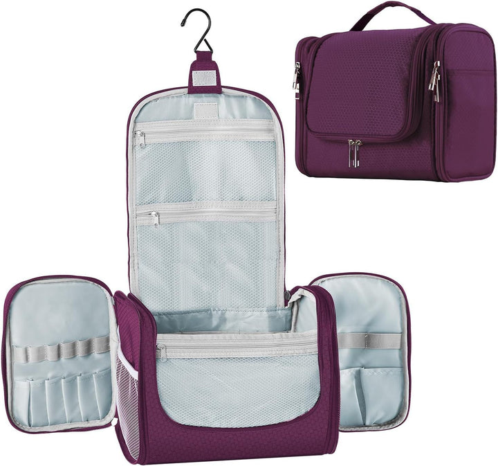 Cosmetic organizer with hooks and multiple compartments Bowlift