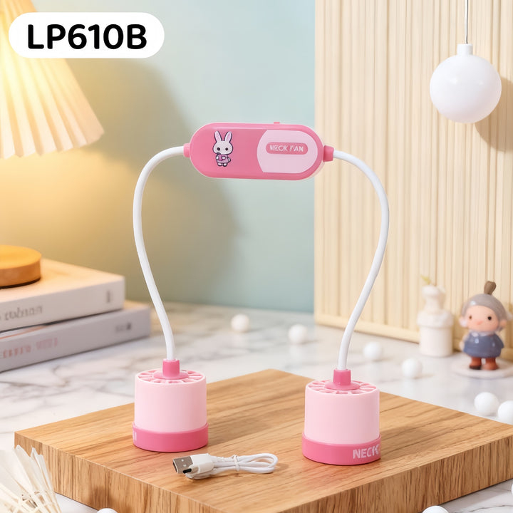 Women Wearable Neck Fan with Innovative Design Bowlift