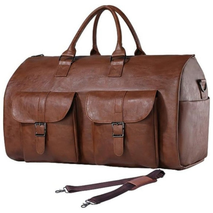 Elegant Travel Bag with Integrated Suit Compartment Bowlift