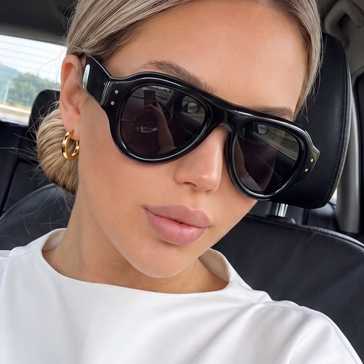Women unique sunglasses in retro style Bowlift