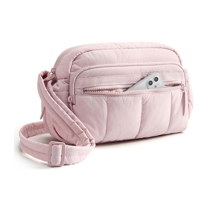 Practical crossbody bag with multifunctional compartment division Bowlift