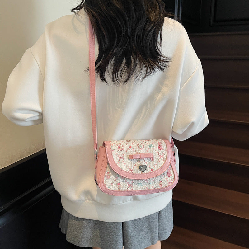 Playful Illustrated Mini Handbag Bowlift