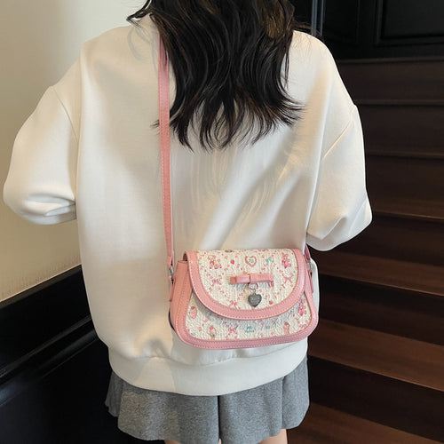 Playful Illustrated Mini Handbag Bowlift